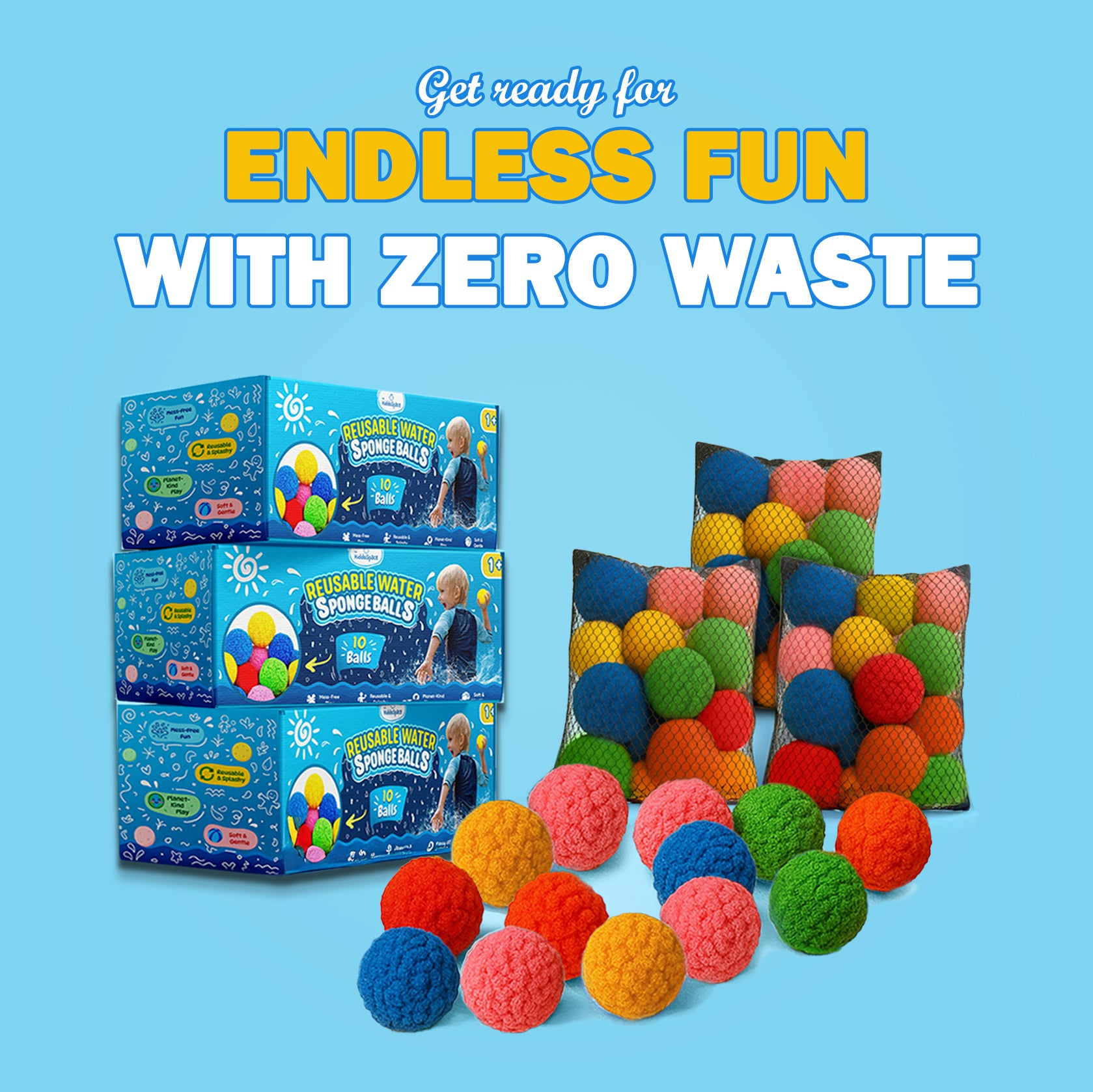 30 KiddoSpace Reusable Water Sponge Balls (Get 20 Free) web-link