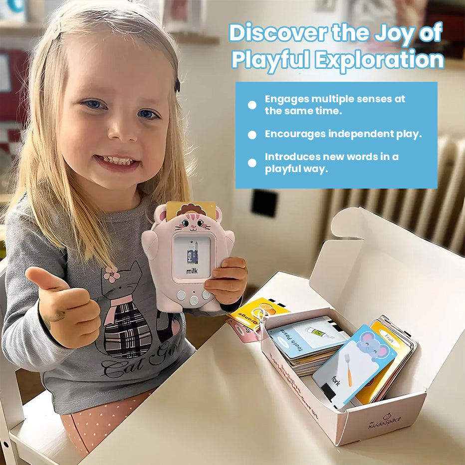 KiddoSpace Talking Flashcards email-link