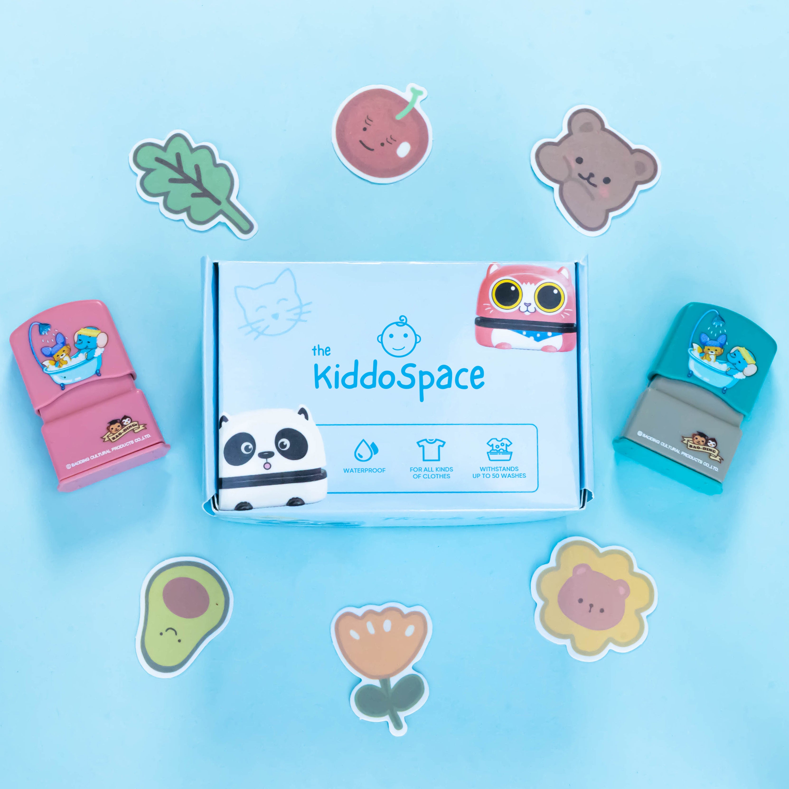 TheKiddoSpace ZA  Name Stamps for Clothes, Organizers & Toys