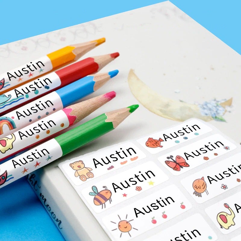 Personalized deals name stickers